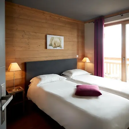 Апарт-отель Cgh Residences & Spas Les Du Soleil Contemporain Сен-Мартен-де-Бельвиль